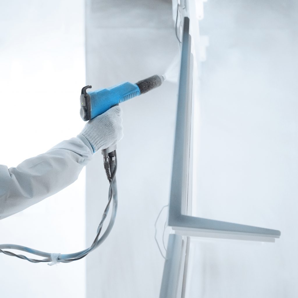 powder coating application FORREST Technical Coatings